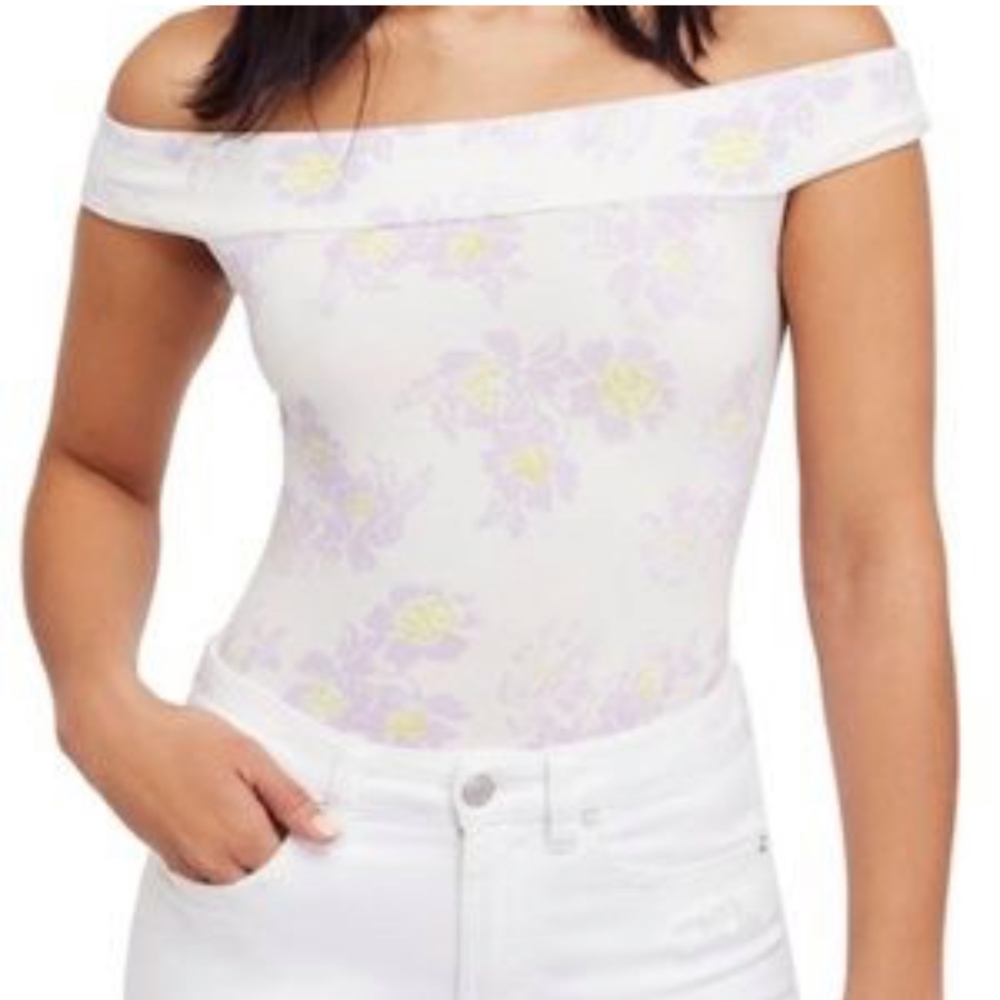Free People So Much Off The Shoulder Bodysuit